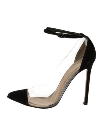 Christian Louboutin PVC D'Orsay Pumps