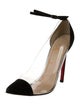 Christian Louboutin PVC D'Orsay Pumps