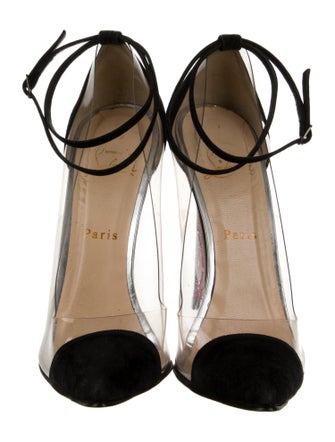 Christian Louboutin PVC D'Orsay Pumps