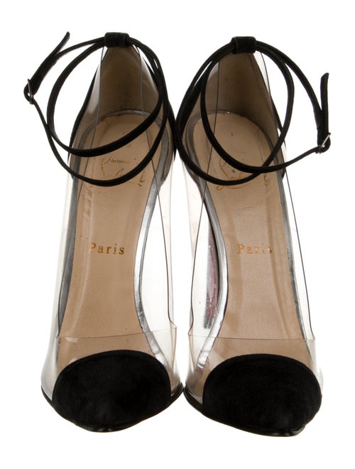 Christian Louboutin PVC D'Orsay Pumps