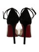 Christian Louboutin PVC D'Orsay Pumps