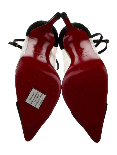 Christian Louboutin PVC D'Orsay Pumps