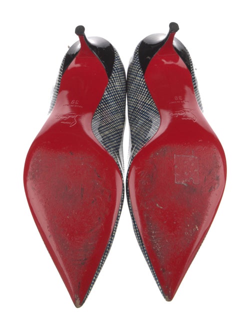 Christian Louboutin Patent Leather Printed Pumps
