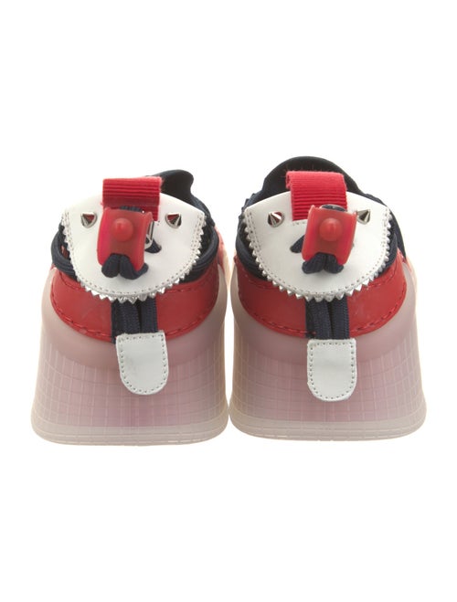 Christian Louboutin Suede Printed Sneakers