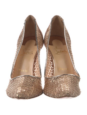 Christian Louboutin Sequins Sequin Embellishments Pumps