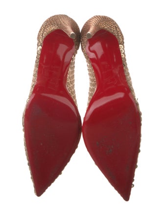 Christian Louboutin Sequins Sequin Embellishments Pumps