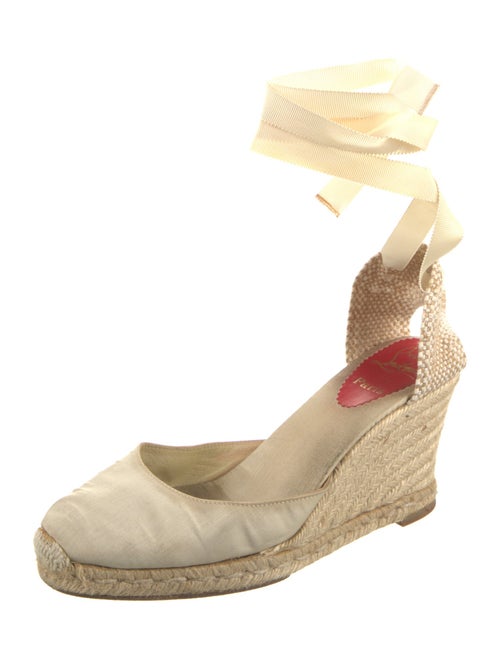 Christian Louboutin Grosgrain Trim D'Orsay Pumps