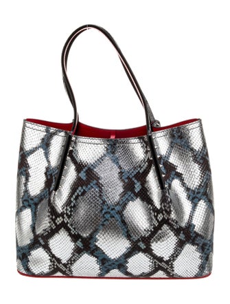 Christian Louboutin Embossed Leather Cabarock