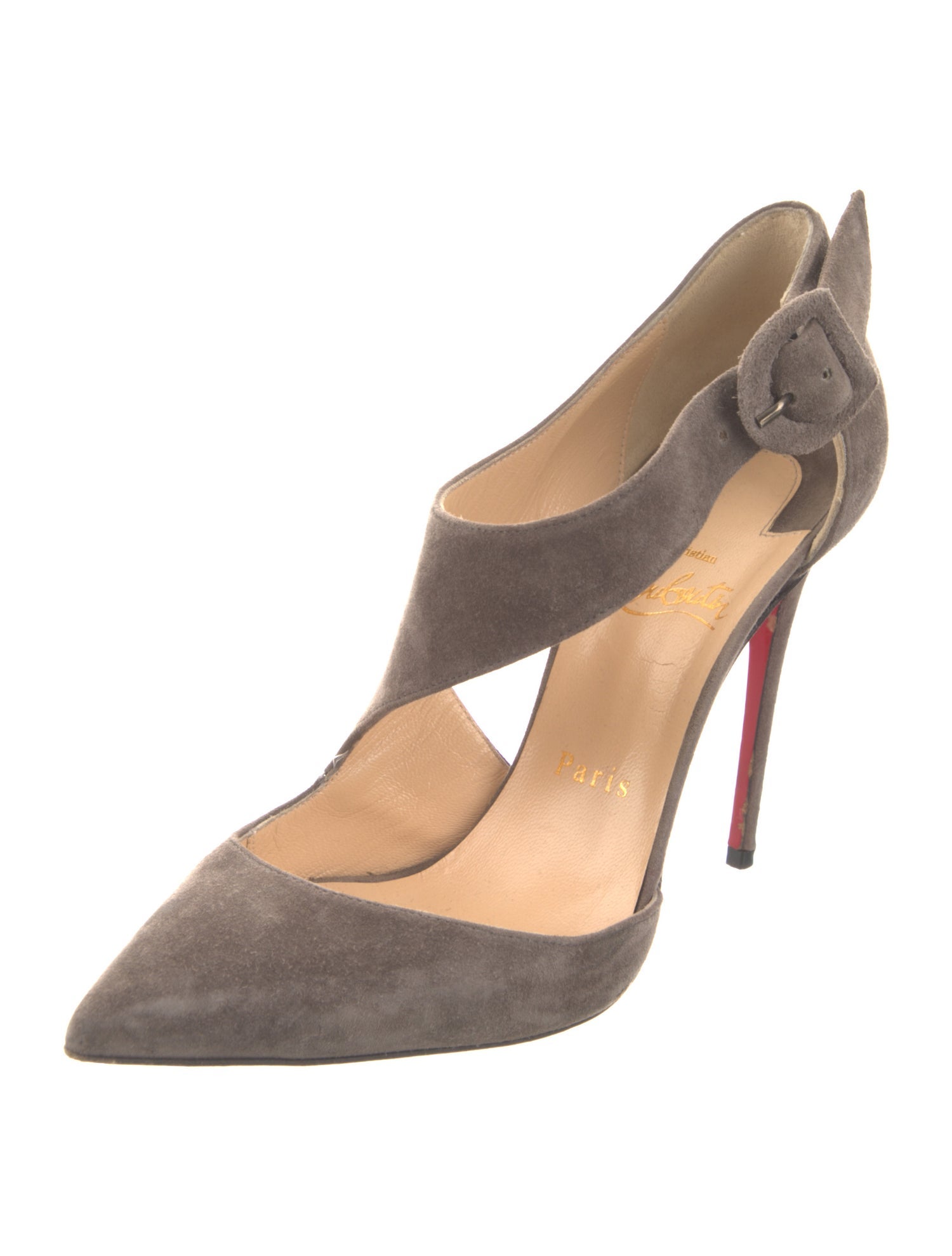 Christian Louboutin Suede Pumps
