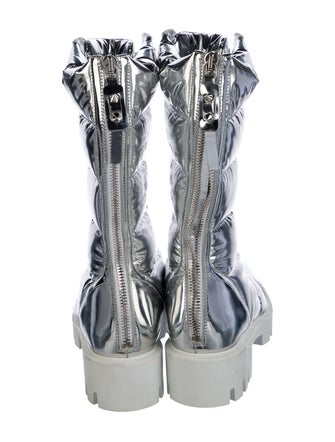 Christian Louboutin PVC Lace-Up Boots