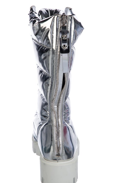 Christian Louboutin PVC Lace-Up Boots