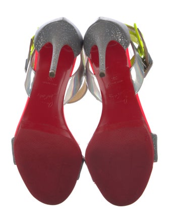 Christian Louboutin Multipot Leather Sandals