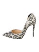 Christian Louboutin Printed D'Orsay Pumps
