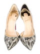Christian Louboutin Printed D'Orsay Pumps