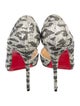 Christian Louboutin Printed D'Orsay Pumps