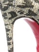 Christian Louboutin Printed D'Orsay Pumps