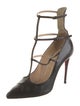 Christian Louboutin Leather T-Strap Pumps