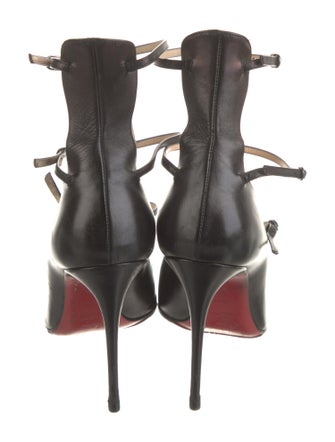 Christian Louboutin Leather T-Strap Pumps