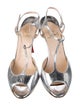 Christian Louboutin Leather T-Strap Sandals