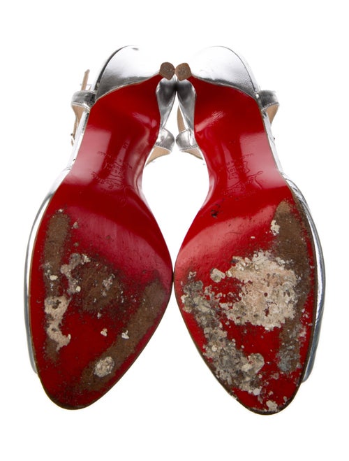 Christian Louboutin Leather T-Strap Sandals