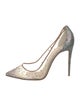 Christian Louboutin Mesh Mesh Accents Pumps