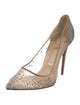 Christian Louboutin Mesh Mesh Accents Pumps