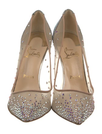 Christian Louboutin Mesh Mesh Accents Pumps