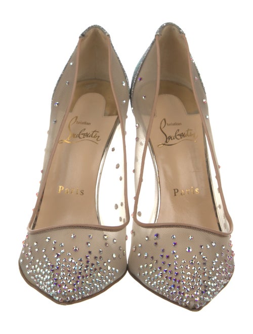 Christian Louboutin Mesh Mesh Accents Pumps