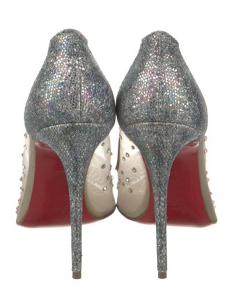 Christian Louboutin Mesh Mesh Accents Pumps