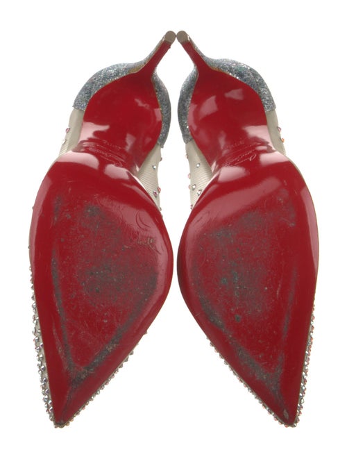 Christian Louboutin Mesh Mesh Accents Pumps