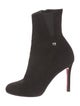Christian Louboutin Suede Sock Boots