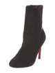 Christian Louboutin Suede Sock Boots