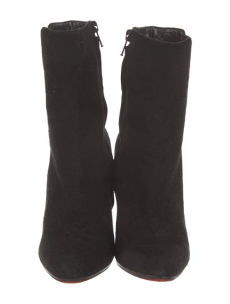 Christian Louboutin Suede Sock Boots