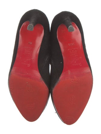 Christian Louboutin Suede Sock Boots