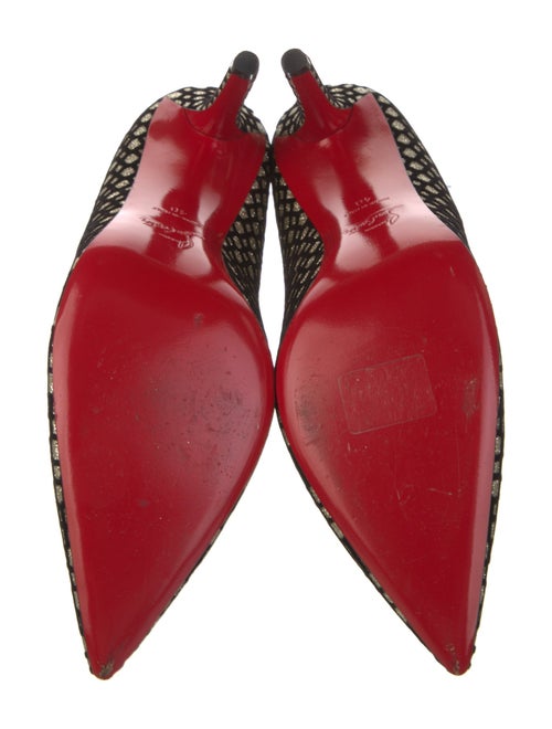 Christian Louboutin Glitter Printed Pumps