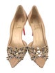 Christian Louboutin Farfa Spike Accents D'Orsay Pumps