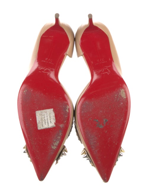 Christian Louboutin Farfa Spike Accents D'Orsay Pumps