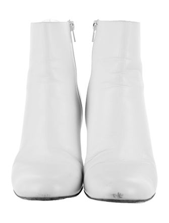 Christian Louboutin Spike Accents Leather Boots