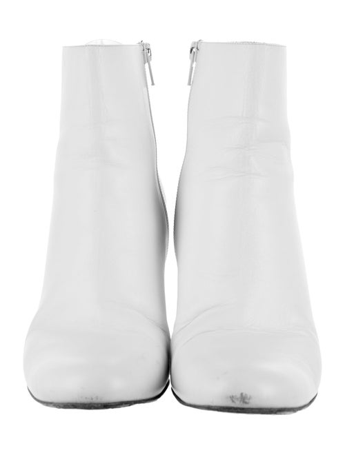 Christian Louboutin Spike Accents Leather Boots