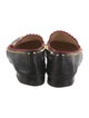 Christian Louboutin Spike Accents Leather Loafers