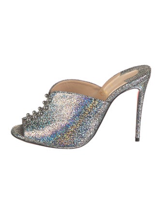 Christian Louboutin Leather Slides