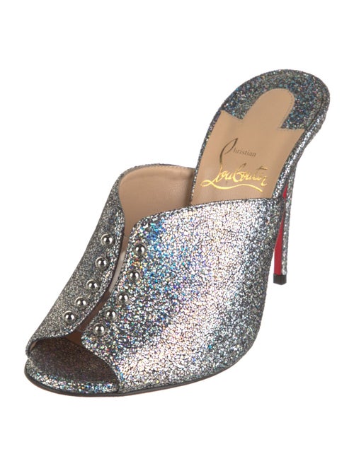 Christian Louboutin Leather Slides