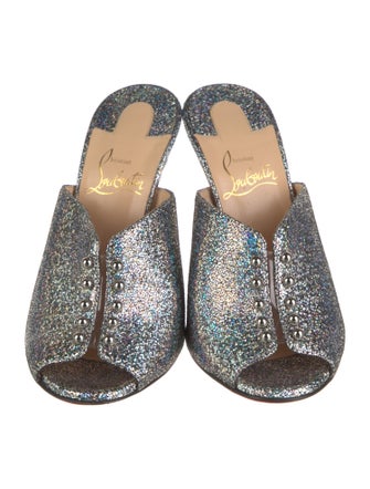 Christian Louboutin Leather Slides
