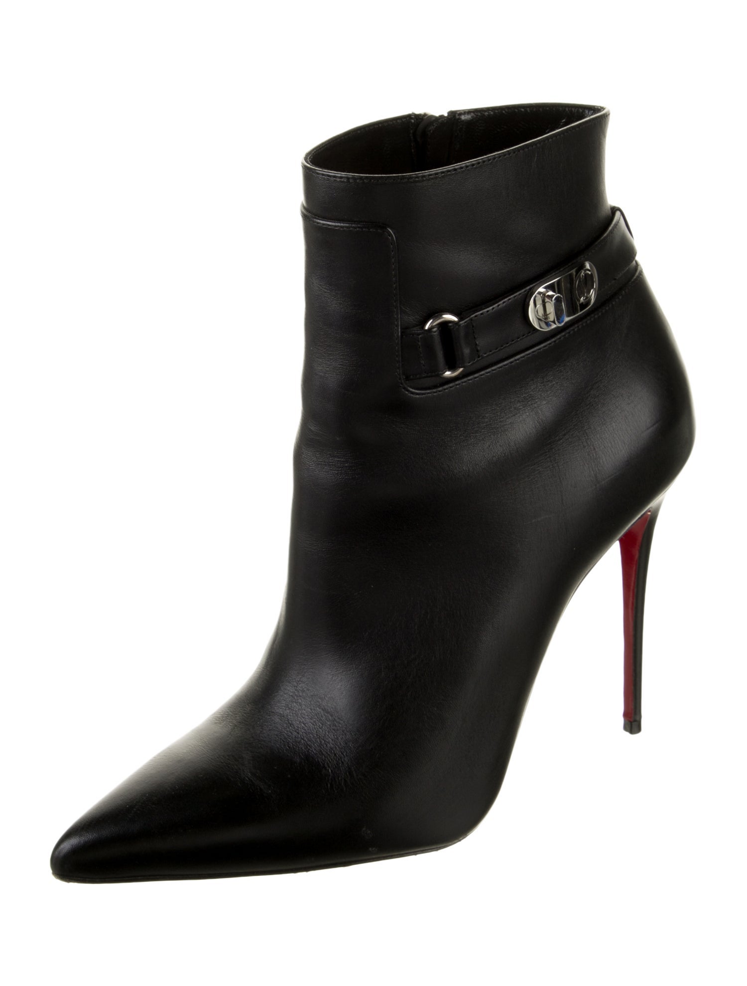 Christian Louboutin So Kate 100 Lock Leather Boots