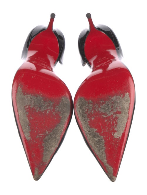 Christian Louboutin Patent Leather D'Orsay Pumps