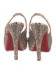 Christian Louboutin Sequins Slingback Pumps