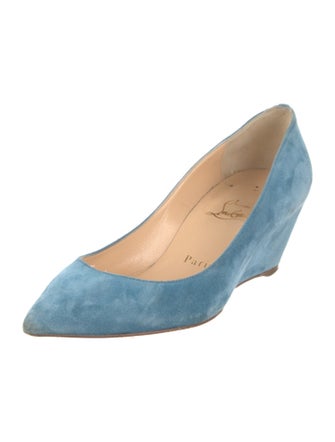 Christian Louboutin Suede Pumps