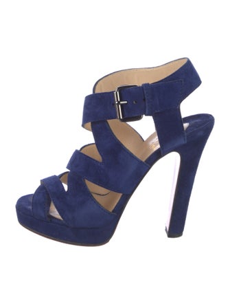 Christian Louboutin Suede Sandals