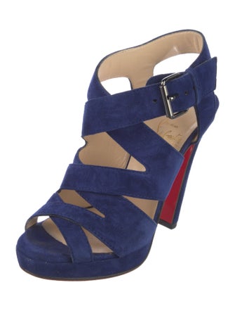 Christian Louboutin Suede Sandals