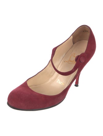Christian Louboutin Suede Pumps